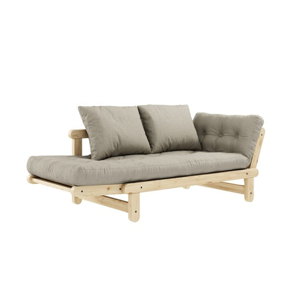 Podesivi kauč Karup Design Beat Natural Clear/Lan Bež-image-4