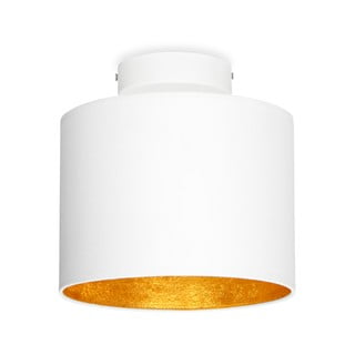 Bijela stropna lampa s detaljima u zlatnoj boji Sotto Luce MIKA XS, 20 cm