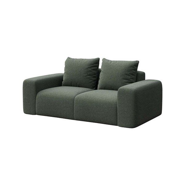 Zelena sofa od bouclé tkanine 212 cm Monce – Rodier-image-2