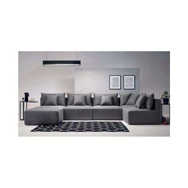 Siva modularna sofa Bobochic Paris Metis-image-3