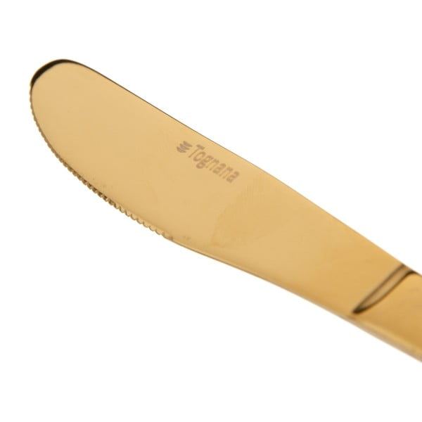 Pribor 24 kom od nehrđajućeg čelika u zlatnoj boji – Ixia-image-3