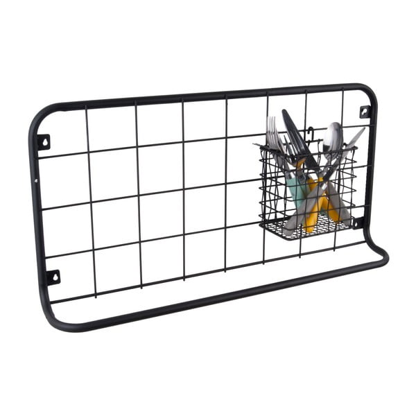 Zidni organizer crne boje PT LIVING Open Grid-image-1
