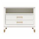 Bijeli noćni ormarić Westerleigh – CosmoLiving by Cosmopolitan