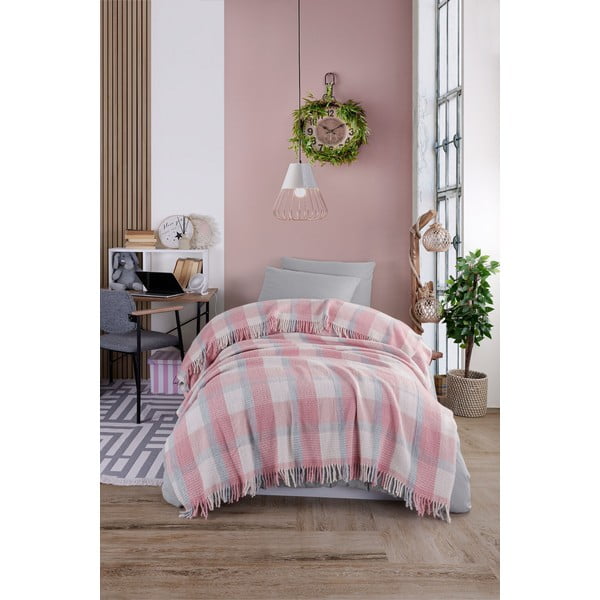Ružičasti prekrivač 150x200 cm Warm Soft – Mijolnir-image-1