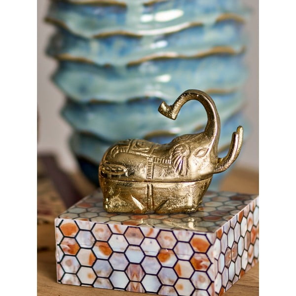 Dekorativna kutija za pohranu od polyresina 13x10x5 cm Domino – Bloomingville-image-2