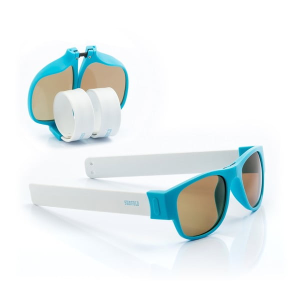 Plavo-bijele podesive sunčane naočale InnovaGoods Sunfold PA2