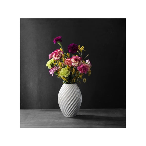 Bijela porculanska vaza Morsø River, visina 26 cm-image-1