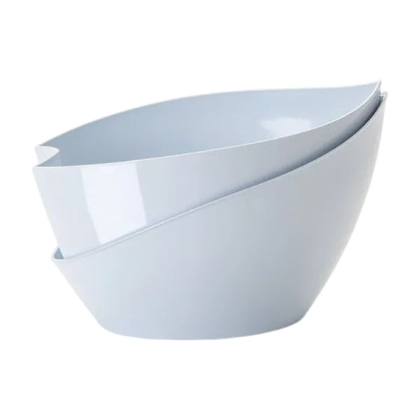 Pastelno plava samozalijevajuća tegla za cvijeće Plastia Doppio