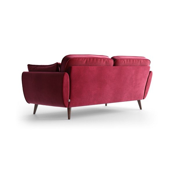 Crveni baršunasti kauč My Pop Design Auteuil-image-4