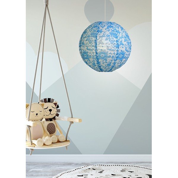 Bijelo-plavi sjenilo ø 35 cm - Candellux Lighting-image-1
