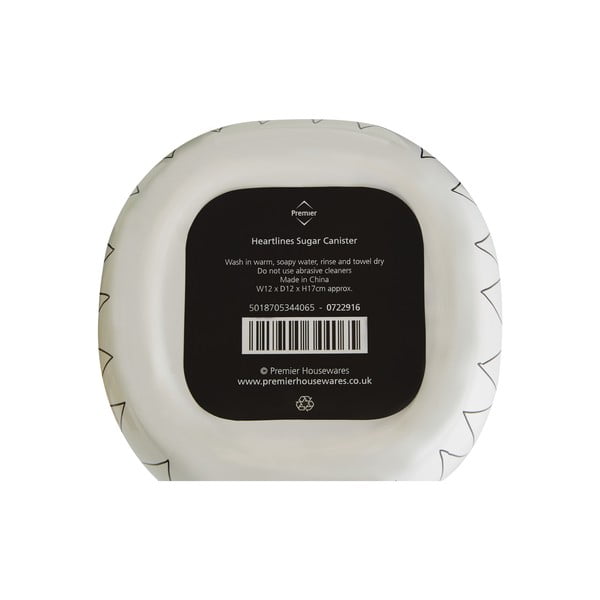 Kamena posuda za šećer Heartlines – Premier Housewares-image-4