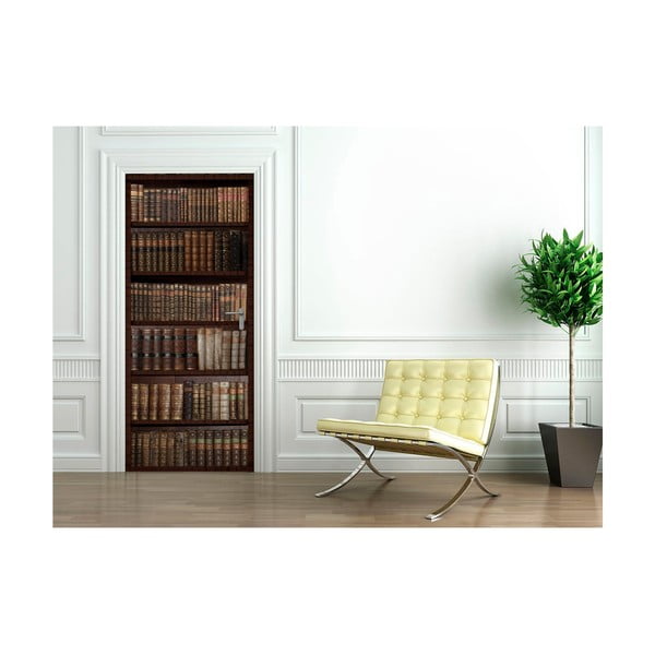 Ljepljiva naljepnica za vrata Ambiance Bookshelf-image-1