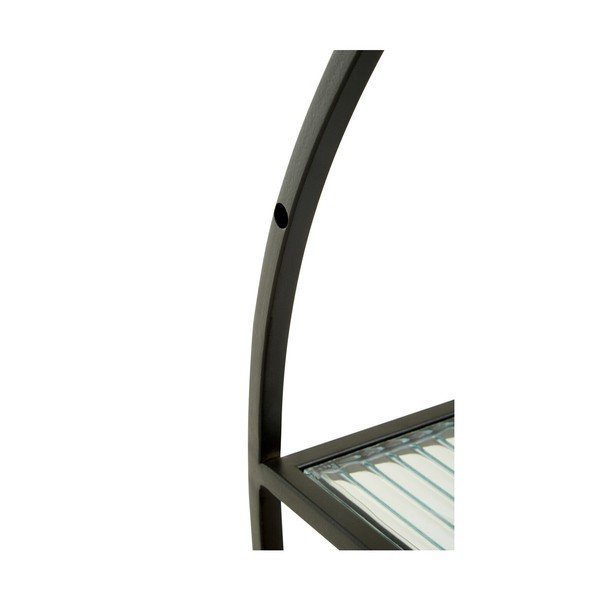 Crna/u prirodnoj boji metalna polica s više razina 61 cm Mataram – Premier Housewares-image-4