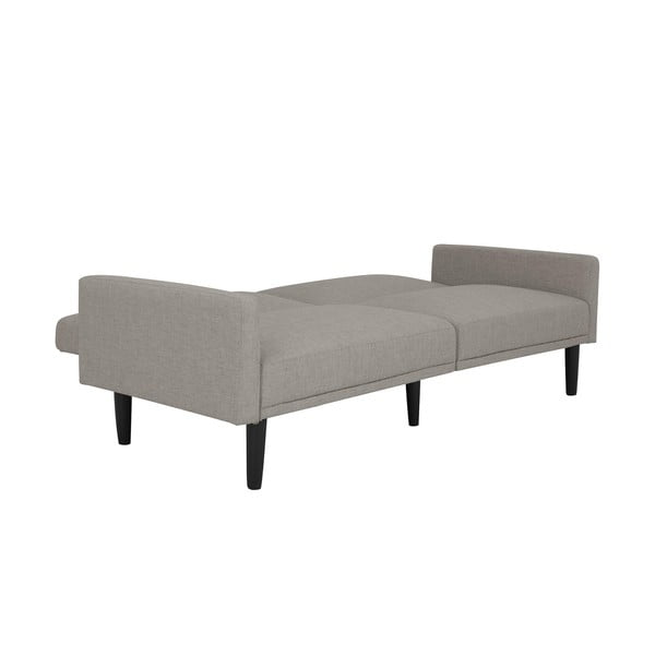 Svijetlo sivi kauč na razvlačenje 198 cm - Støraa-image-4