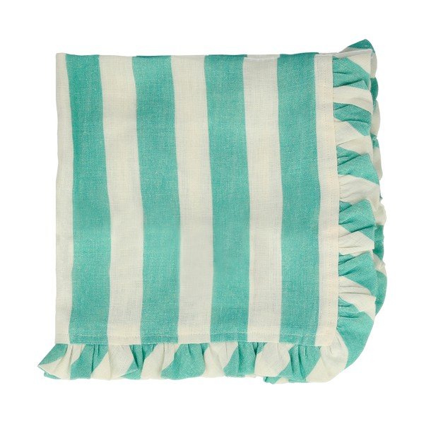 Laneni ubrusi u setu 4 kom Stripe Ruffle – Meri Meri-image-2