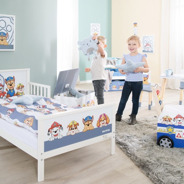 Pamučna dječja posteljina za dječji krevetić 100x135 cm Paw Patrol – Roba-image-2