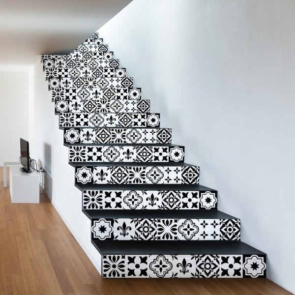 Set od 2 naljepnice za Ambiance stepenice, 15 x 105 cm
