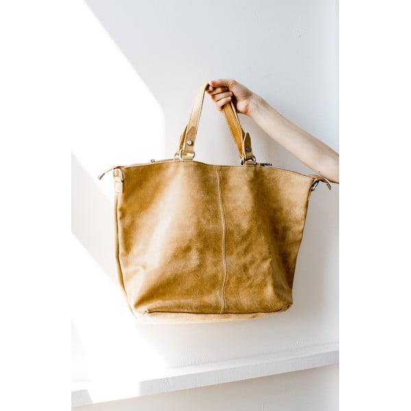 Kožna torba Chicca Borse Terracia-image-1