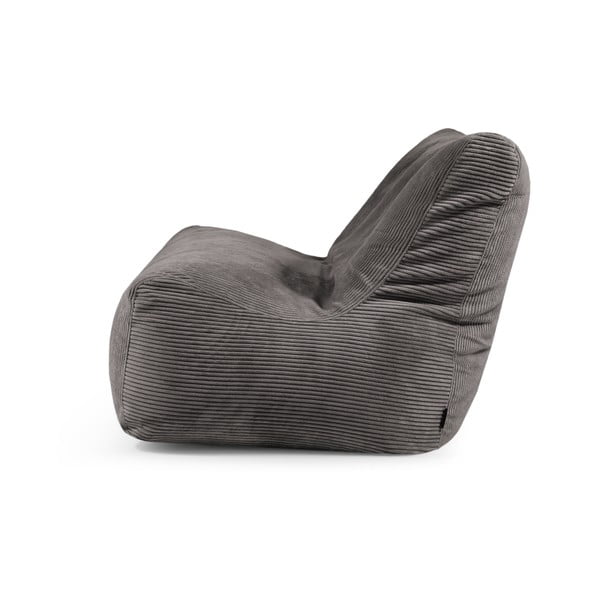 Tamno siva vreća za sjedenje od samta Sofa Seat Lounge – SLOWDOWN-image-3
