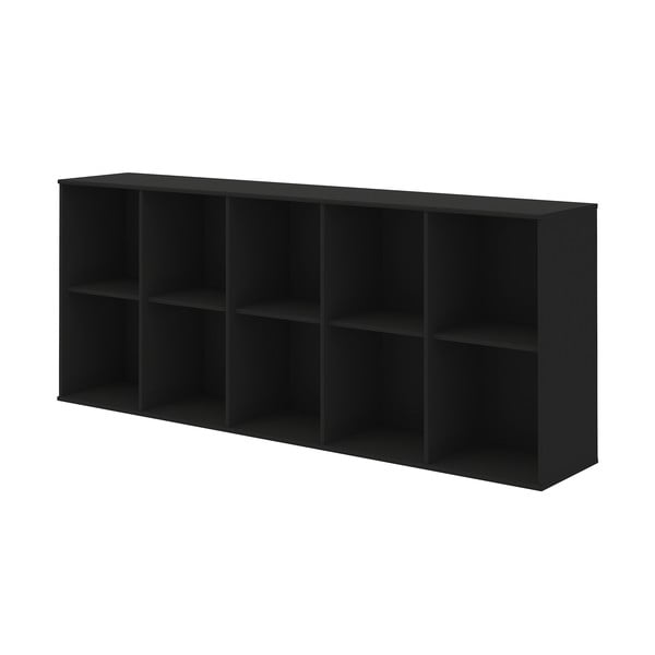 Crni modularni sustav polica 169x69 cm Mistral Kubus - Hammel Furniture-image-2