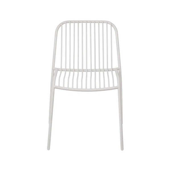 Svijetlo siva metalna vrtna stolica Yua Wire – Blomus-image-2