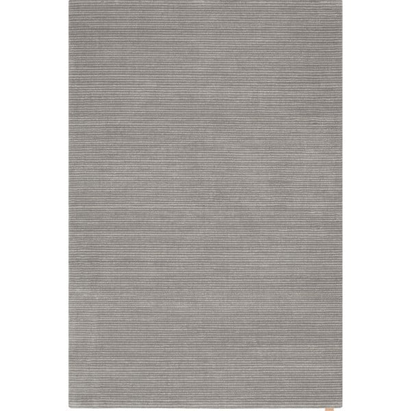 Sivi vuneni tepih 300x400 cm Calisia M Ribs – Agnella