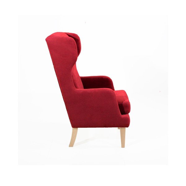 Crvena fotelja Max Winzer Bennet Suede-image-2
