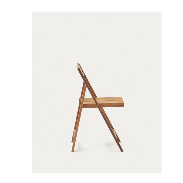 Vrtna stolica od masivnog drveta u prirodnoj boji Sadirar – Kave Home-image-1