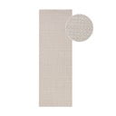 Sivi vanjski tepih NORTHRUGS Coin, 80 x 200 cm