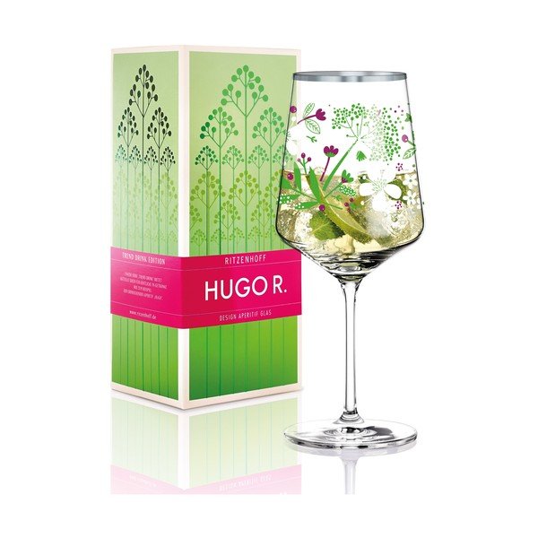 Ritzenhoff kristalna staklena posuda Hugo Carolyn Gavin, 600 ml-image-1