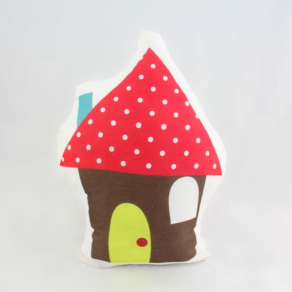 Pamučni jastuk za bebe Fox Happy Homes 40 x 30 cm-image-1