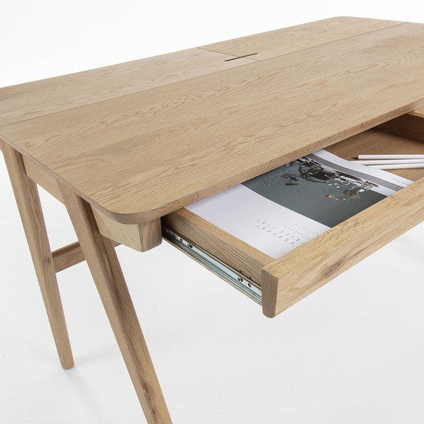 Radni stol Kave Home Jakes Natural, 120 x 65 cm-image-2