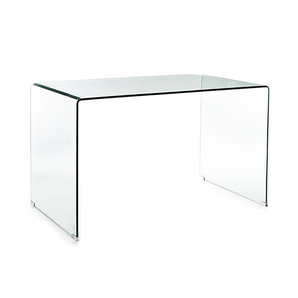 Stakleni radni stol 70x126 cm Bend – Tomasucci-image-2