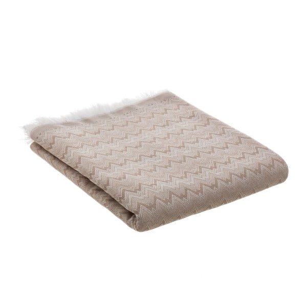 Bež prekrivač za bračni krevet 230x290 cm Up & Down – Casa Selección-image-3