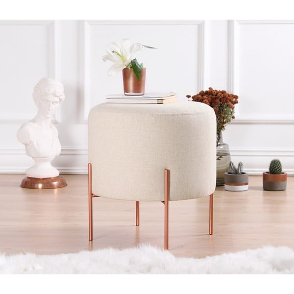 Krem tabure Copper – Artie-image-1