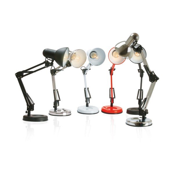 Crna stolna lampa Leitmotiv Hobby, ø 12,5 cm-image-2