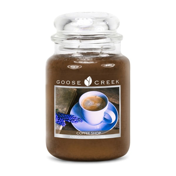 Mirisna svijeća u staklenoj posudi Goose Creek Cafea, 150 sati gorenja