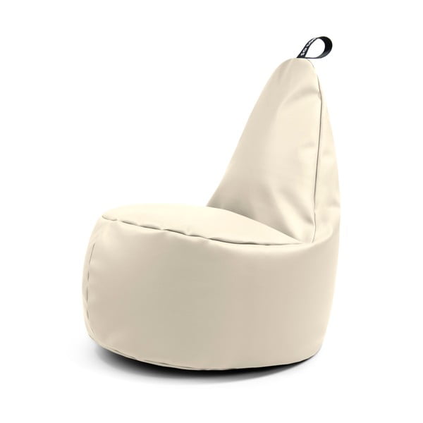 Bež vreća za sjedenje od imitacije kože Lull XL – So Soft?