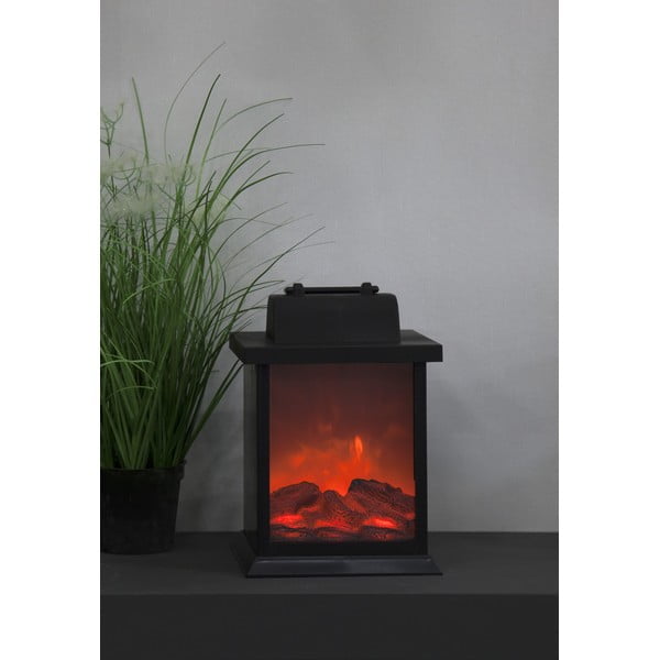 Svijetleći LED ukras s imitacijom plamena Star Trading Fireplace, širine 15 cm-image-2