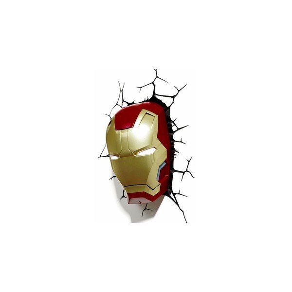 IronMan dječja 3D zidna svjetiljka-image-1