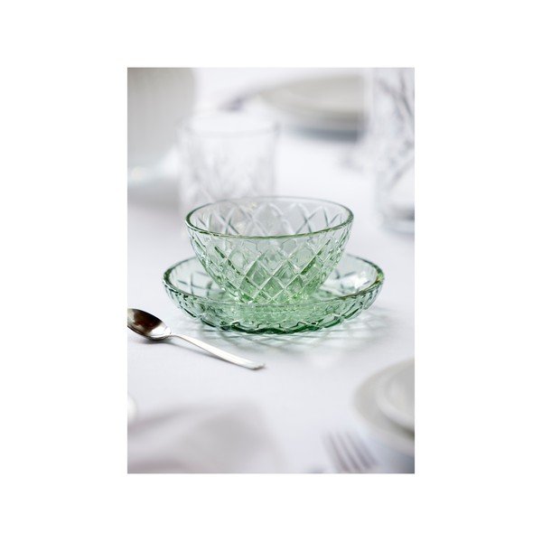 Zelene staklene zdjelice u setu 4 kom 325 ml Sorrento – Lyngby Glas-image-4