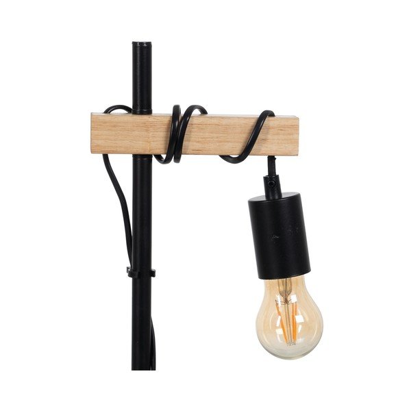 Crna/u prirodnoj boji stolna lampa (visina 52 cm) – Ixia-image-1
