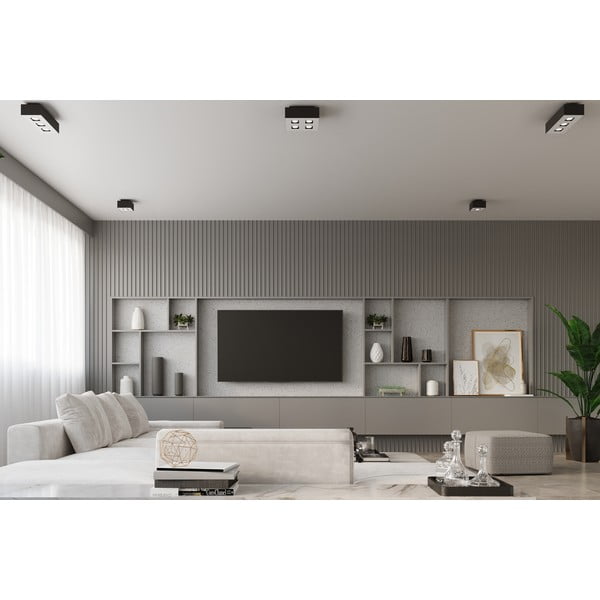 Crna stropna lampa Sollux Hydra-image-1