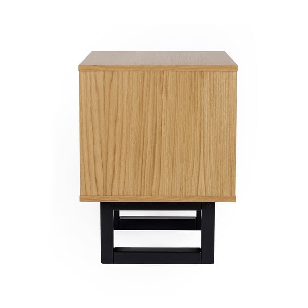 Noćni ormarić s detaljima od hrastovog drveta Woodman Camden Diamond-image-4