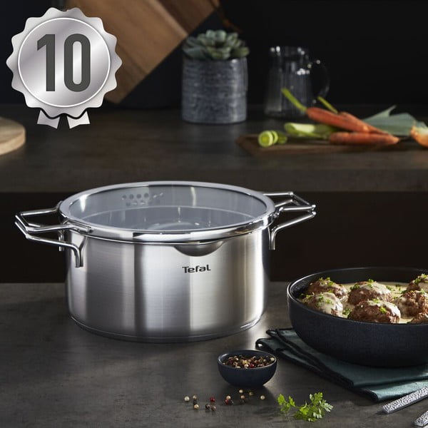 Set lonaca 10 kom od nehrđajućeg čelika – Tefal-image-3