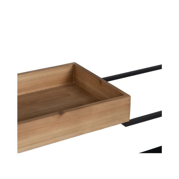 Crni metalni regal 85x130 cm – Ixia-image-3