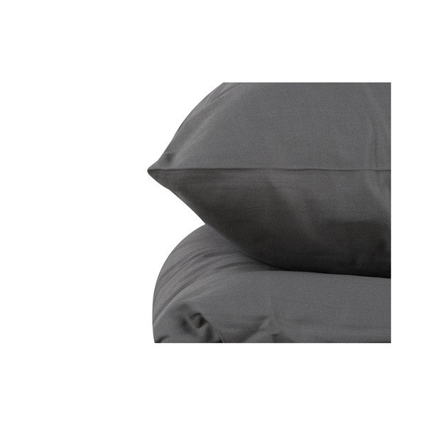 Siva posteljina za bračni krevet 200x200 cm Paint - Mijolnir-image-3