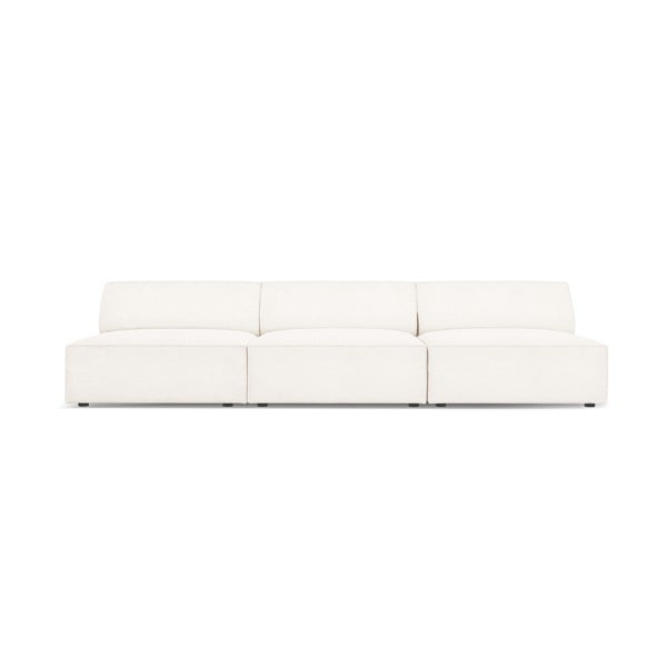 Krem sofa od bouclé tkanine 240 cm Jodie – Micadoni Home