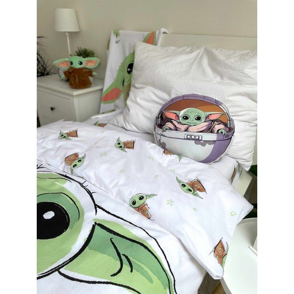 Dječji jastuk od mikropliša ø 40 cm Star Wars "Mandalorian 02" – Jerry Fabrics-image-2