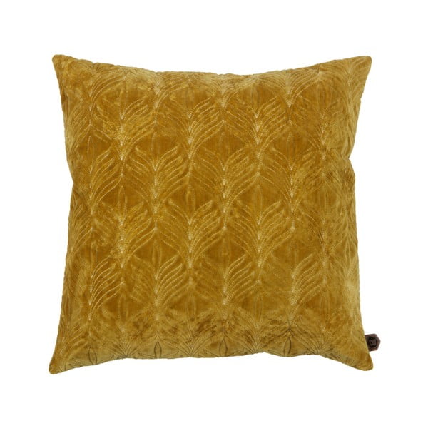 Jastuk od senfa od pamuka BePureHome, 50 x 50 cm